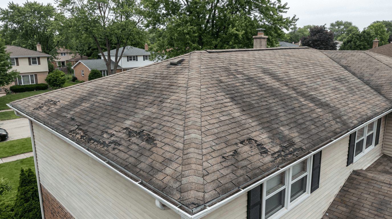 Before: Architectural Shingle Upgrade
