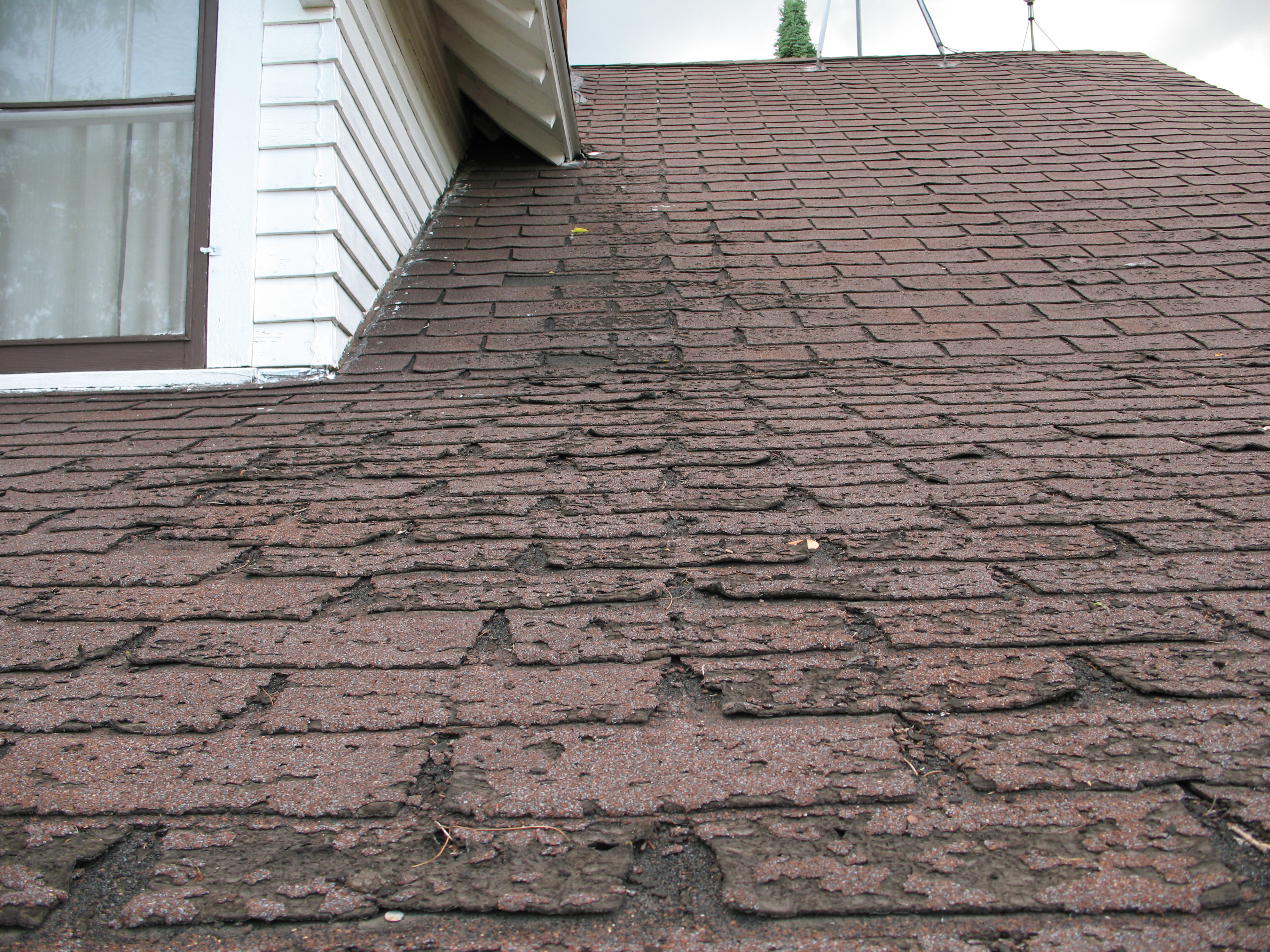Before roof replacement