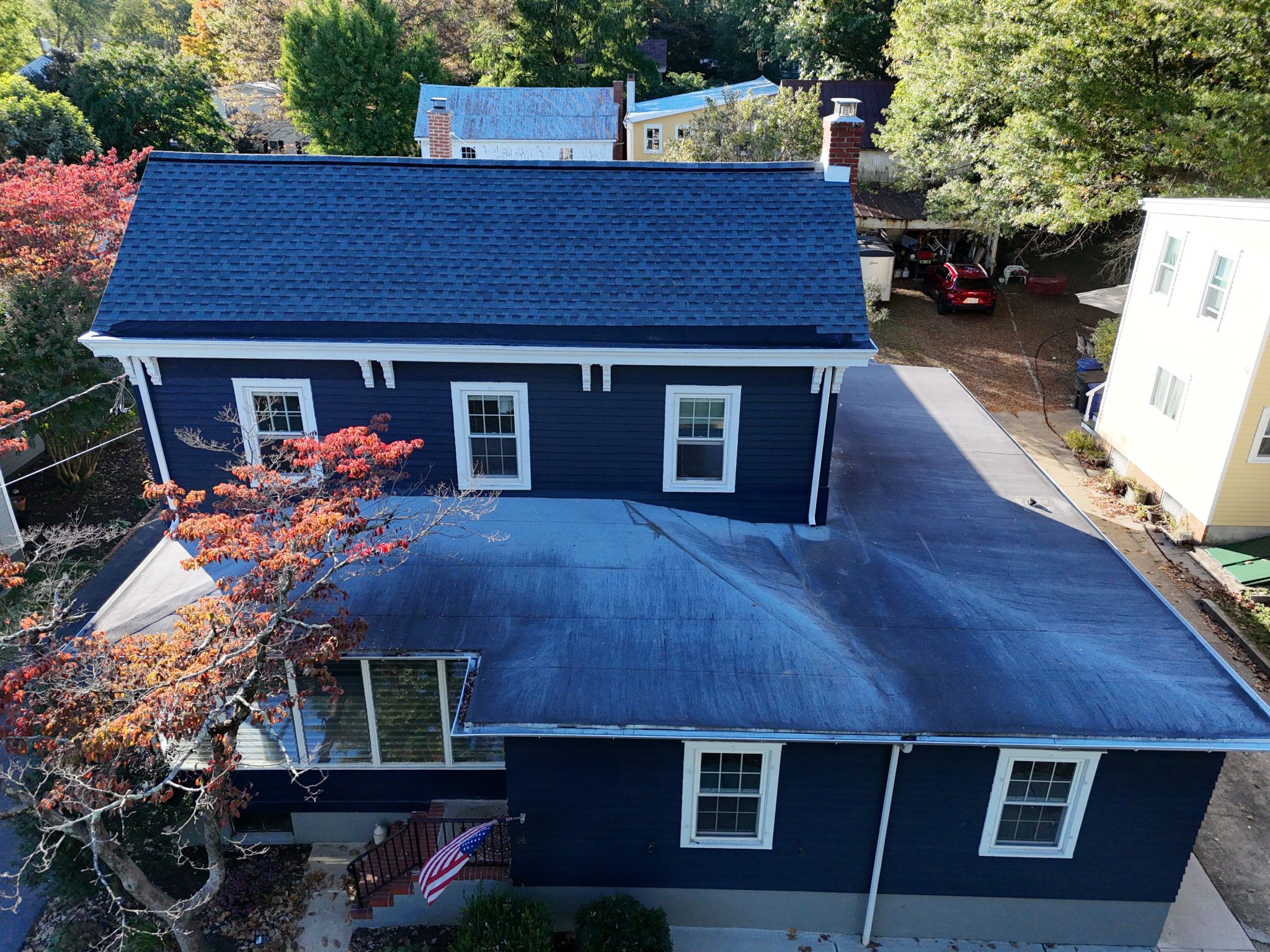 Beautiful residential roof replacement
