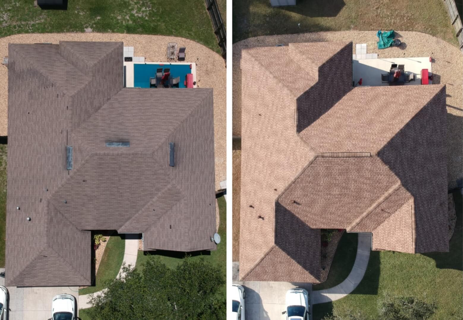 After roof replacement